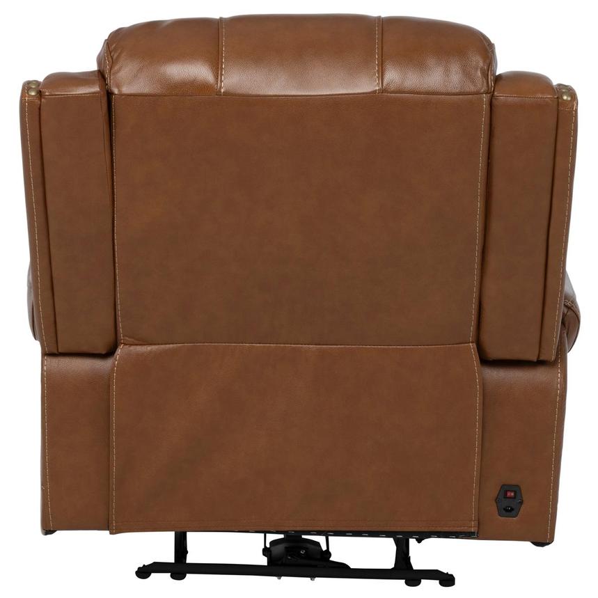 Durham Tan Leather Power Recliner  alternate image, 5 of 11 images.