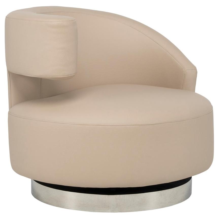 Okru III Taupe Accent Chair w/2 Pillows  alternate image, 4 of 14 images.