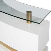 Xenia White/Gold Bar  alternate image, 6 of 10 images.