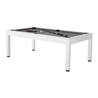 Jollity White Outdoor Billiard/Pool Table By Panama Jack
