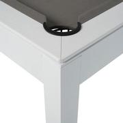 Jollity White Outdoor Billiard/Pool Table By Panama Jack  alternate image, 6 of 13 images.