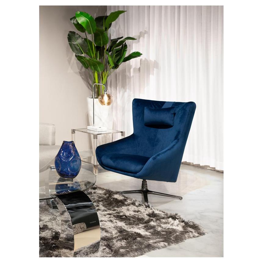 Clara Blue Accent Chair alternate image, 2 of 14 images.