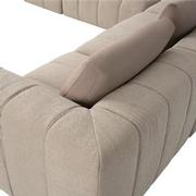 Chevron Sectional Sofa  alternate image, 4 of 8 images.