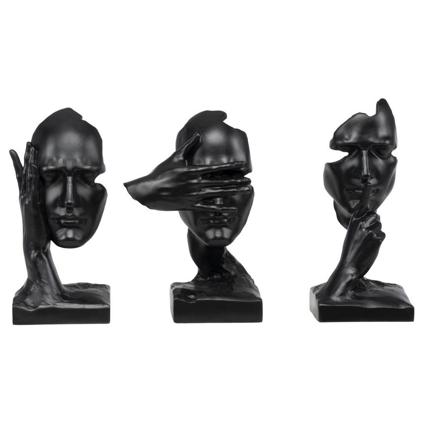 Mizaru Set of 3 Sculptures main image, 1 of 7 images.