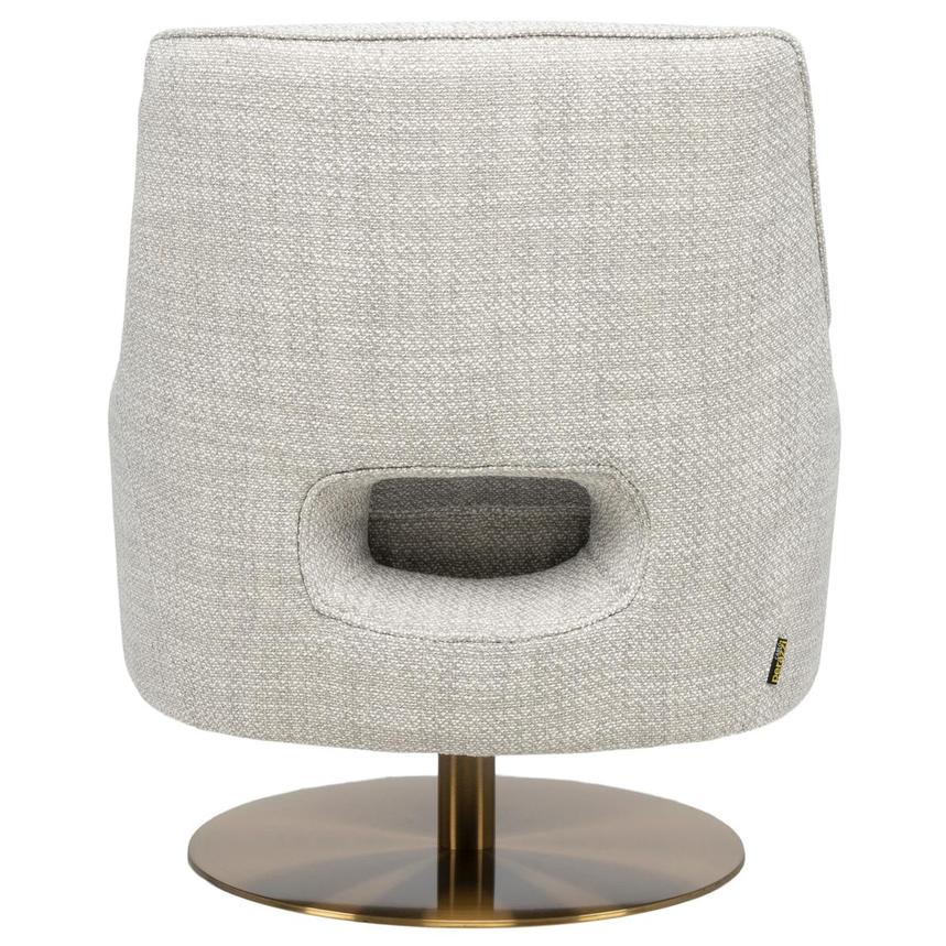 Echo Light Gray Swivel Accent Chair  alternate image, 4 of 8 images.