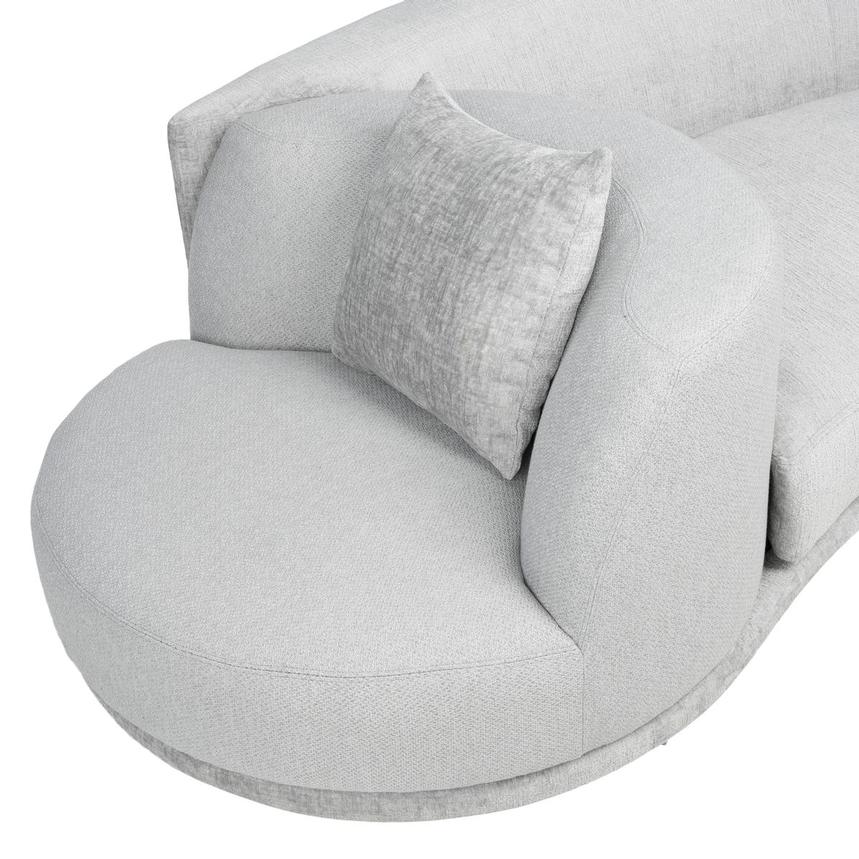 Rhea Gray Swivel Sofa alternate image, 8 of 11 images.