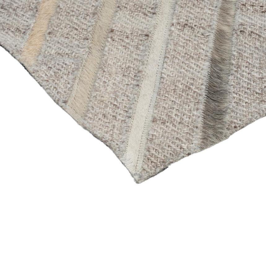 Vector Gray Cowhide Patchwork 5' x 8' Area Rug  alternate image, 3 of 5 images.