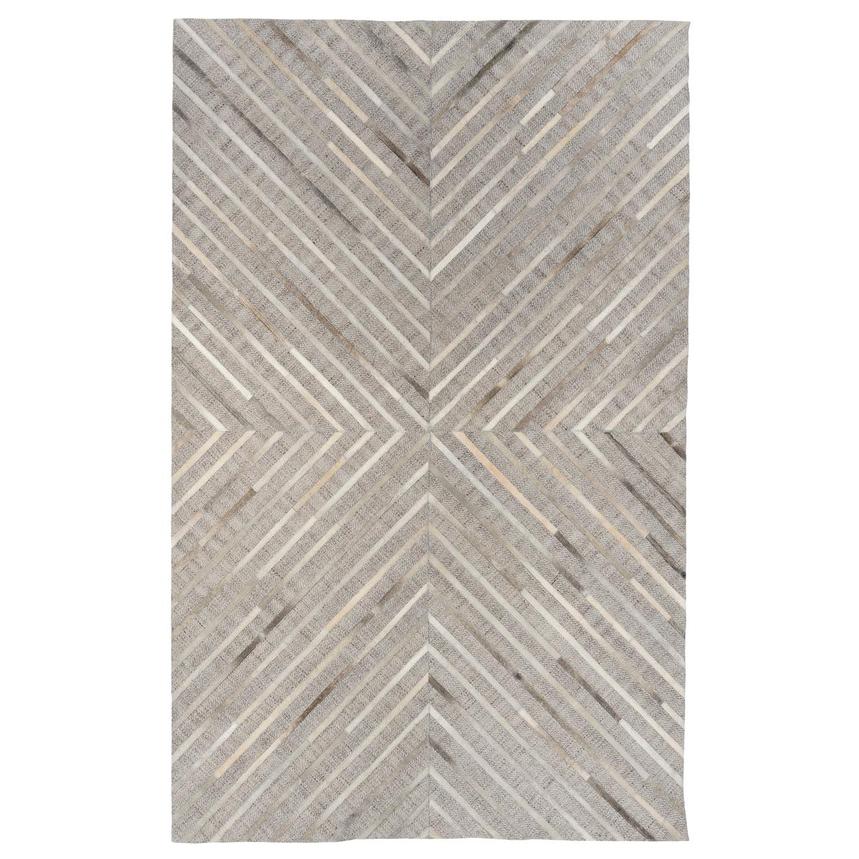 Vector  Brown Cowhide Patchwork 8' x 10' Area Rug  main image, 1 of 5 images.