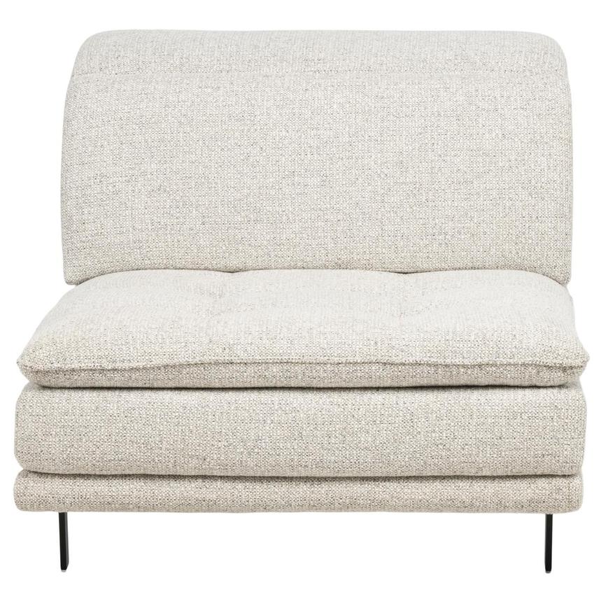 Belana Gray Armless Chair alternate image, 3 of 6 images.