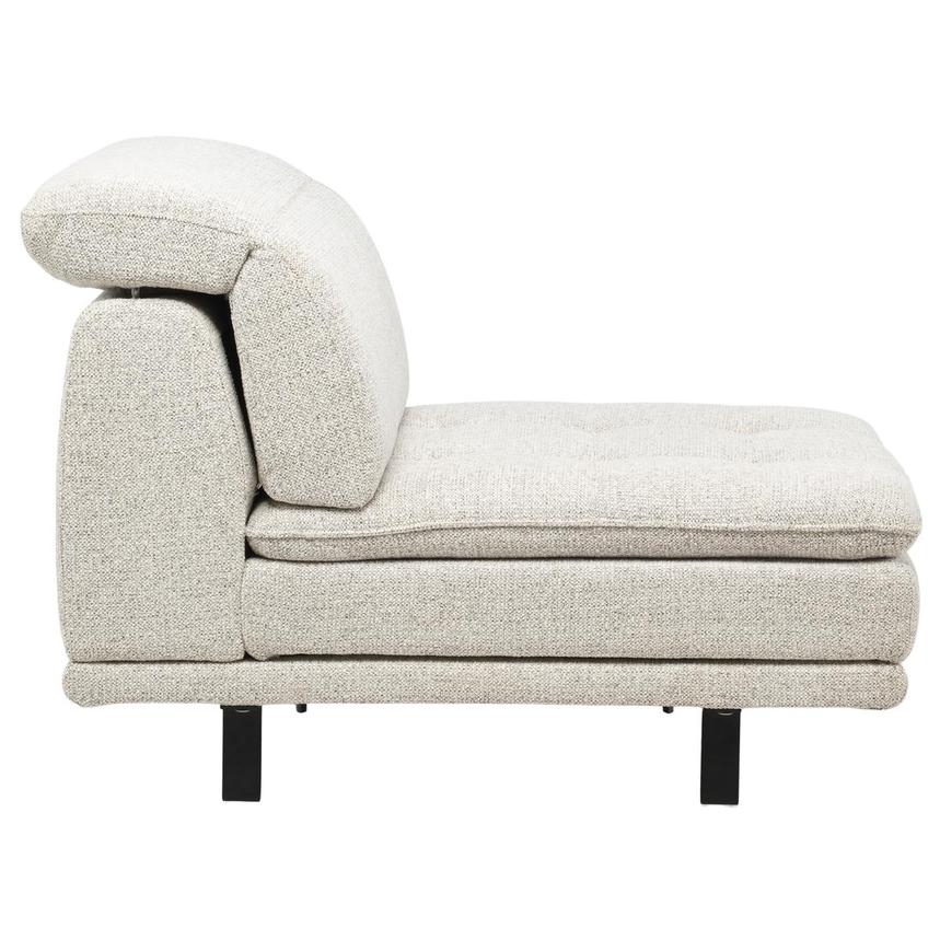 Belana Gray Armless Chair  alternate image, 5 of 6 images.