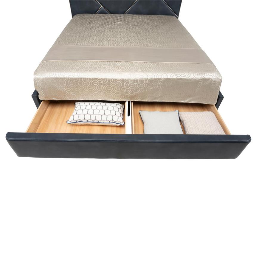 Orion Blue King Storage Bed alternate image, 6 of 10 images.
