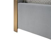 Linea Gray Queen Storage Bed  alternate image, 9 of 11 images.