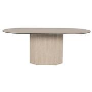 Alabaster Rectangular Dining Table  alternate image, 2 of 6 images.