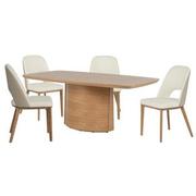 Adalyn Natural 5-Piece Dining Set  main image, 1 of 3 images.