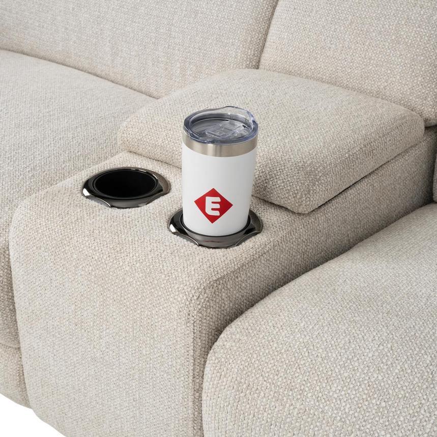 Luke Gray Power Reclining Sectional with 7PCS/2PWR alternate image, 10 of 12 images.