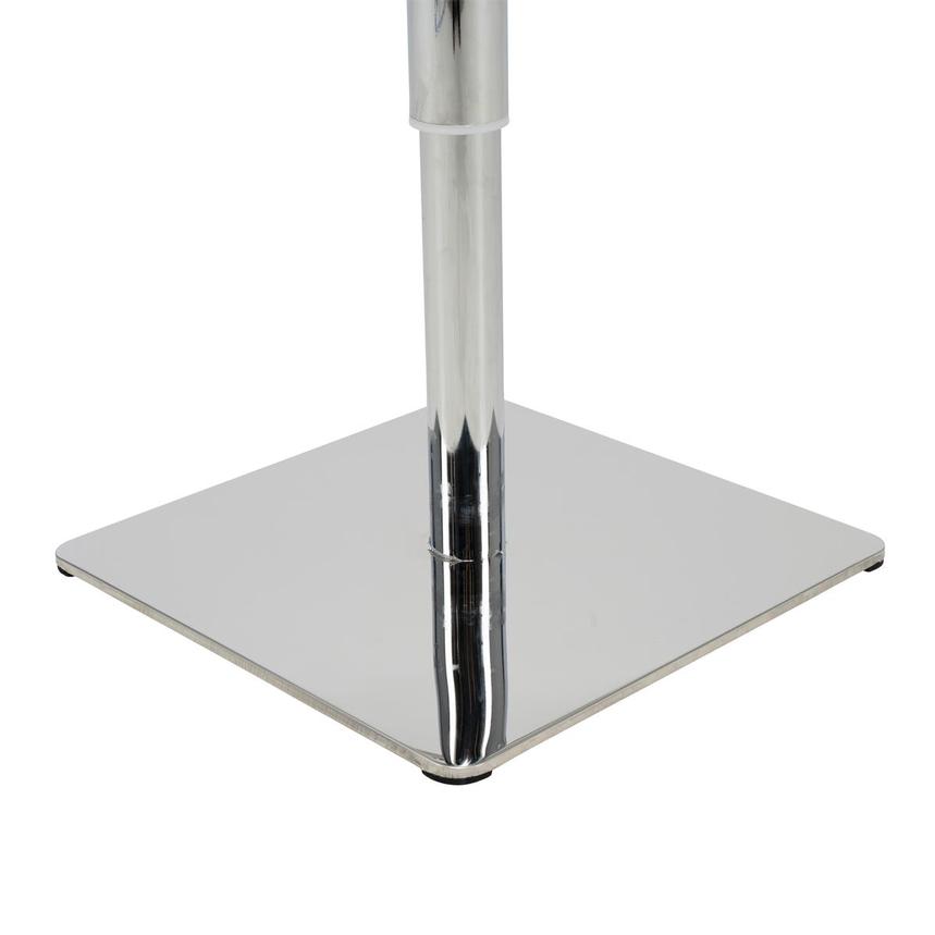 Hyde Light Gray Leather Adjustable Stool  alternate image, 12 of 12 images.