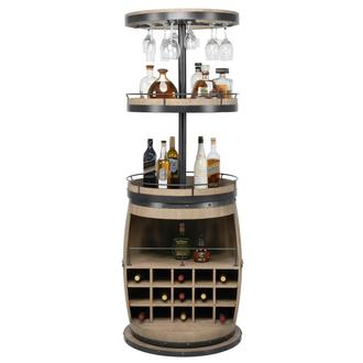 Broc Natural Swivel Wine Rack
