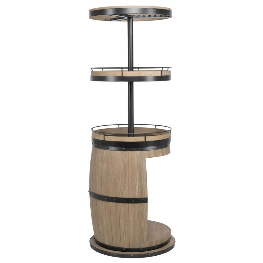 Broc Natural Swivel Wine Rack | El Dorado Furniture