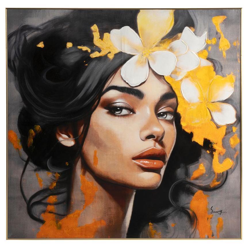 Amina Canvas Wall Art main image, 1 of 6 images.