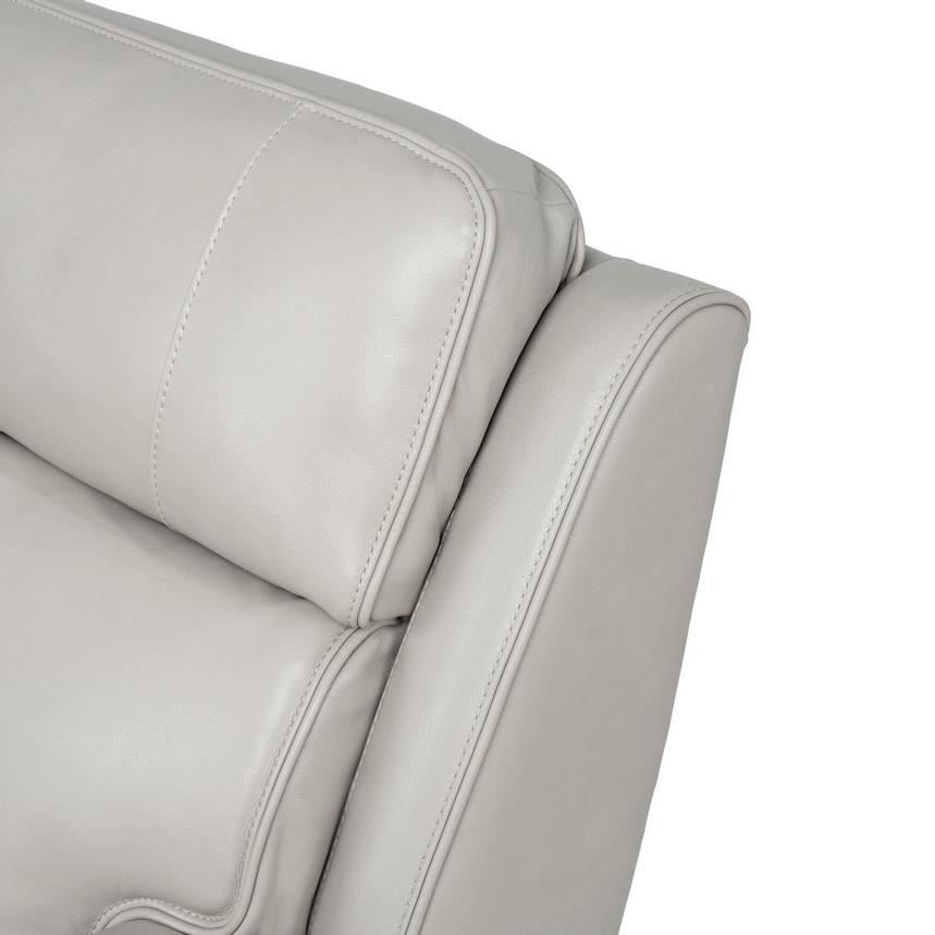 Alex Gray Leather Power Recliner alternate image, 8 of 12 images.