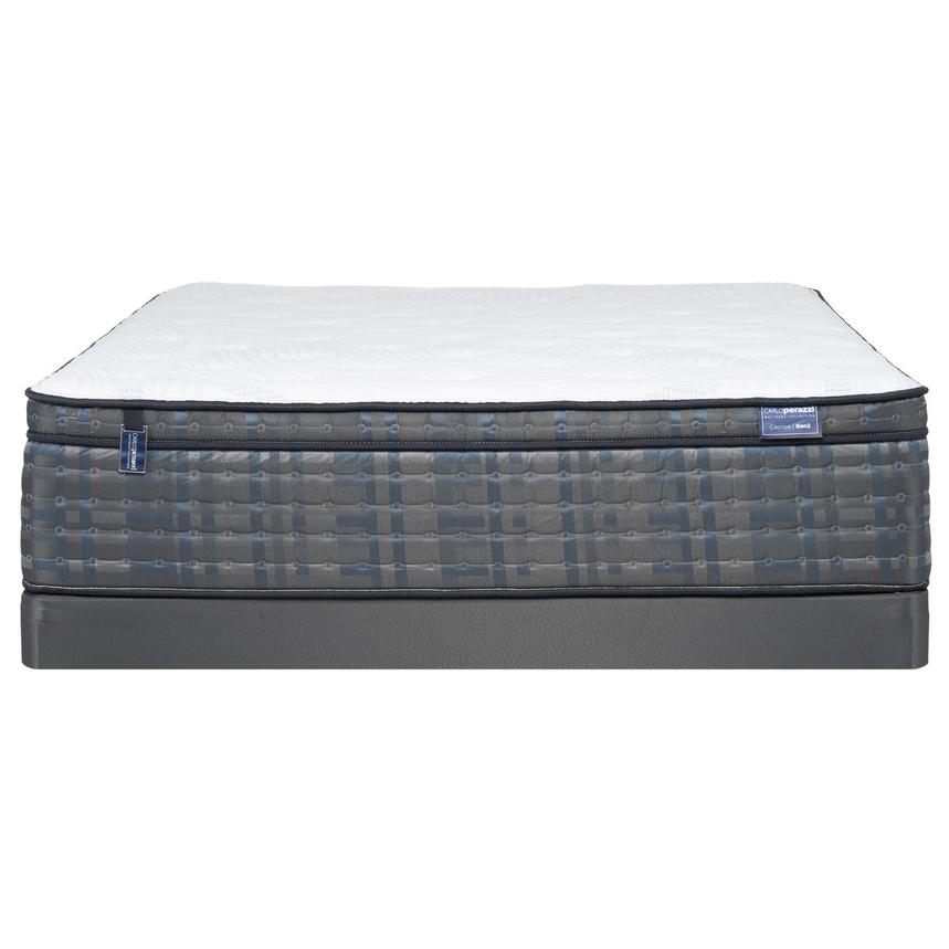 Caprice Gen2 Plush Full Mattress w/Low Foundation by Carlo Perazzi  alternate image, 2 of 3 images.