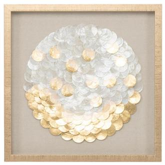 Gilded Tides Shadow Box