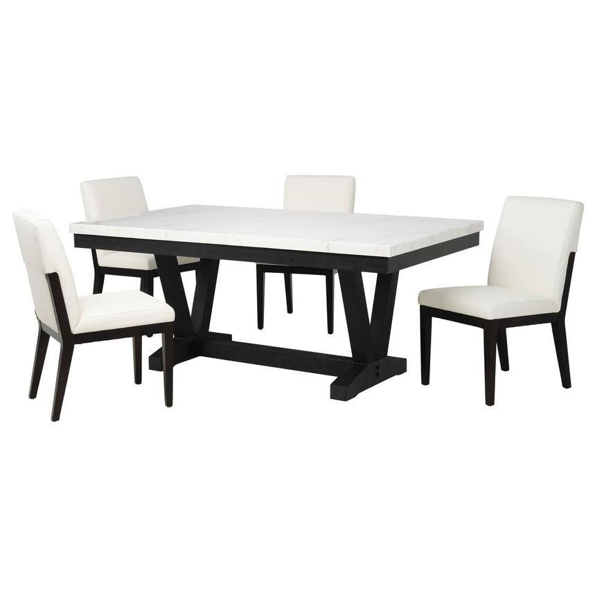 Opal 5-Piece Dining Set main image, 1 of 3 images.