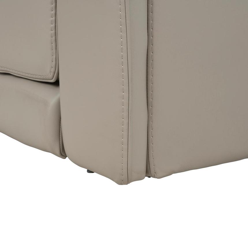 Granite Leather Power Reclining Sectional with 5PCS/3PWR alternate image, 11 of 13 images.