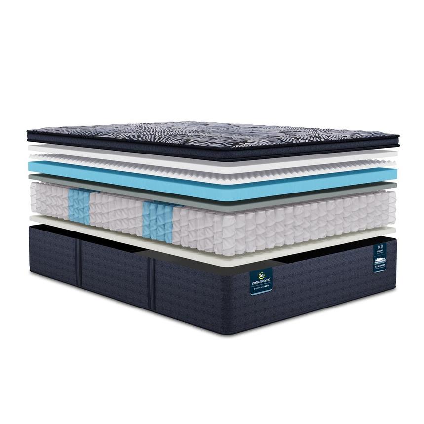 Lexton-Medium Pillow Top Queen Mattress by Serta PerfectSleeperX  alternate image, 2 of 6 images.