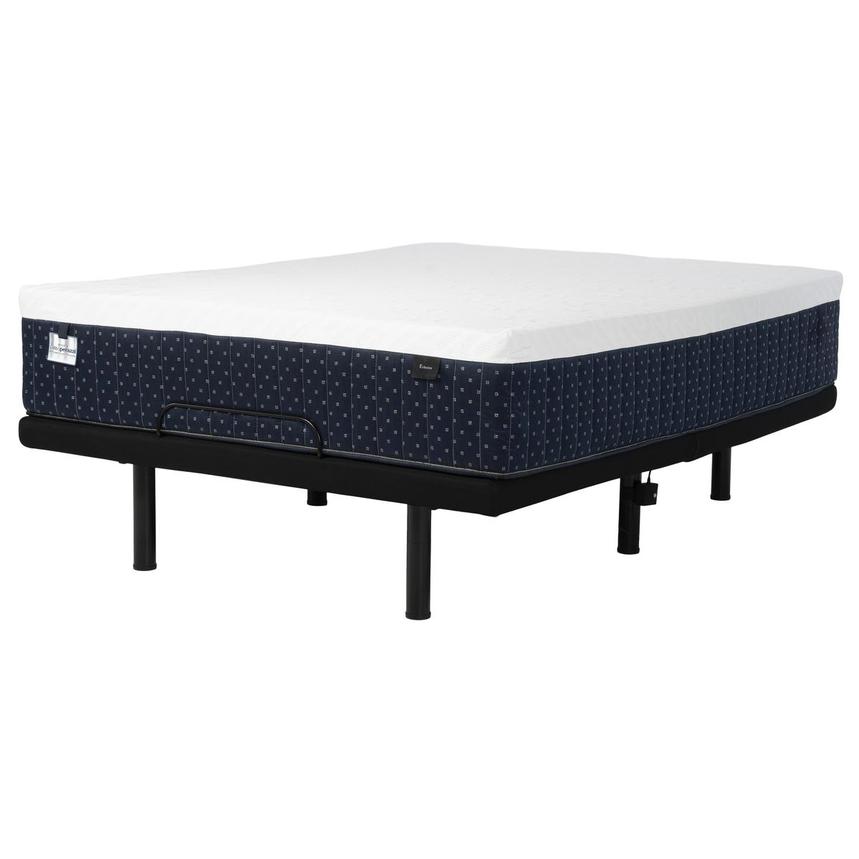 Erbezzo-Medium Queen Mattress w/Donalie Powered Base by Carlo Perazzi Elite  main image, 1 of 4 images.