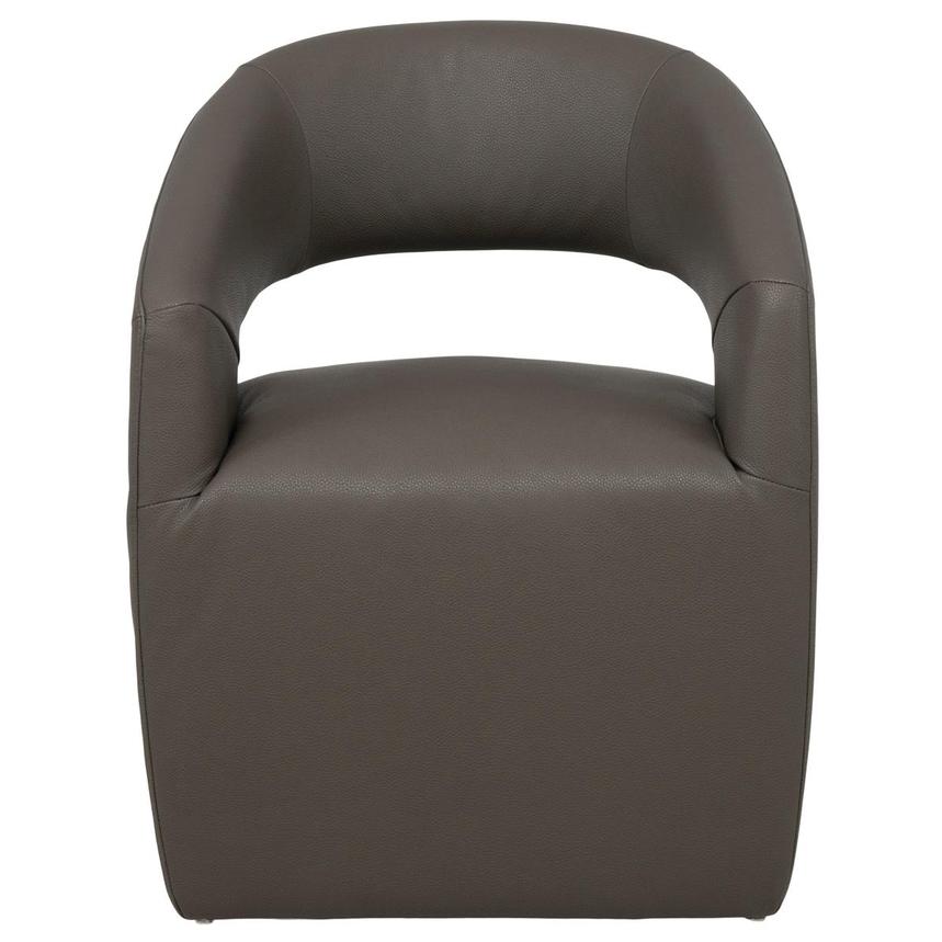 Lilly Gray Arm Chair w/Casters  alternate image, 2 of 9 images.