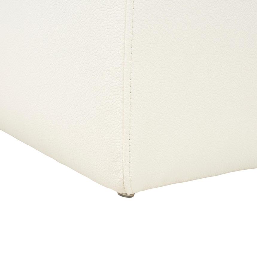 Lilly White Arm Chair w/Casters alternate image, 8 of 9 images.