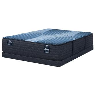 Aspire-Plush Twin XL Mattress w/Low Foundation by Serta iComfortECO