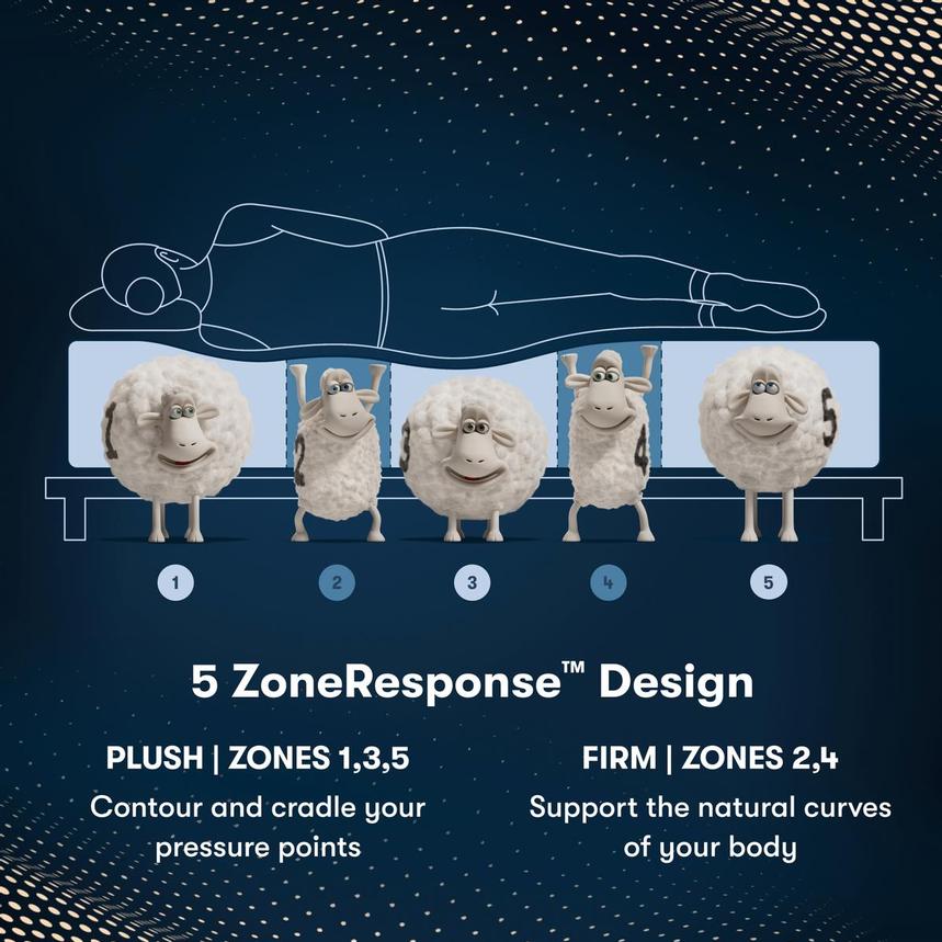 Chelsea-Medium Twin XL Mattress w/Motion Renew Powered Base by Serta®  alternate image, 12 of 12 images.