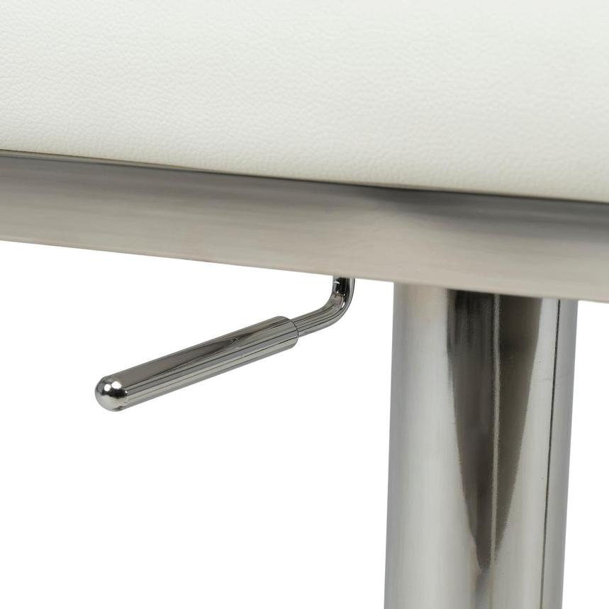 Hyde White Adjustable Stool  alternate image, 10 of 11 images.