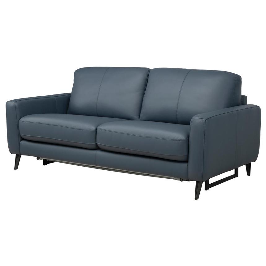 Lloyd Blue Leather Full Sleeper main image, 1 of 10 images.