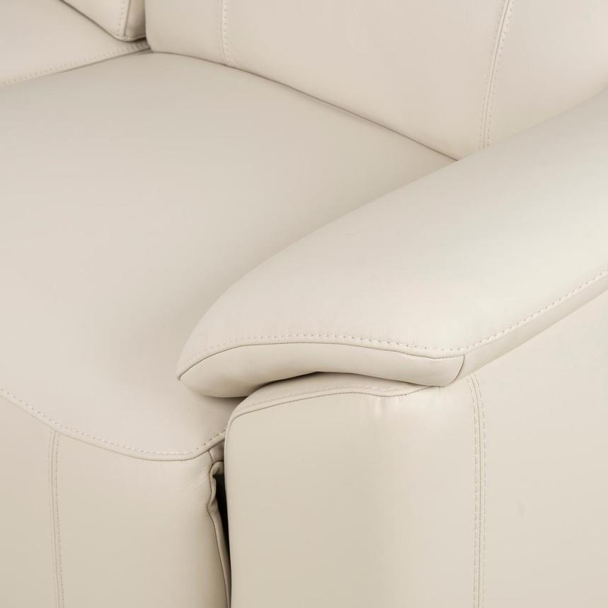Cordova Cream Home Theater Leather Seating with 5PCS/2PWR  alternate image, 11 of 12 images.
