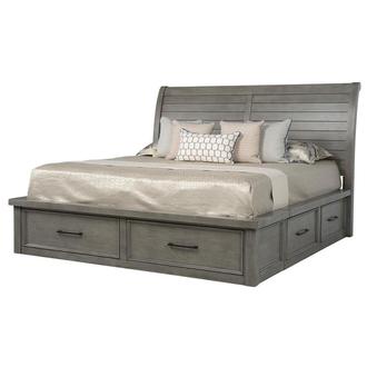 Justin Gray King Storage Bed