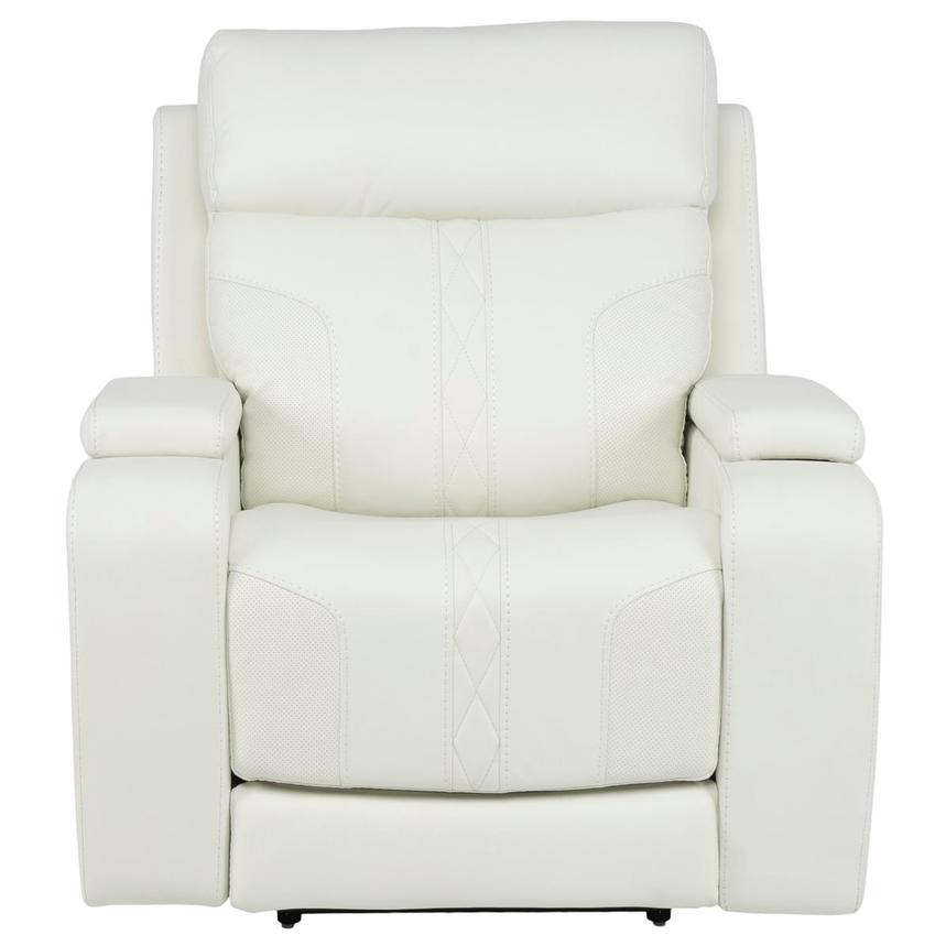 Zeus Leather Power Recliner  alternate image, 2 of 14 images.