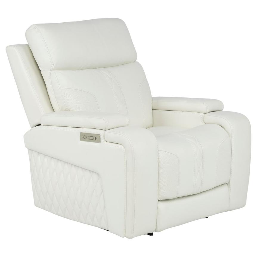 Zeus Leather Power Recliner alternate image, 3 of 14 images.