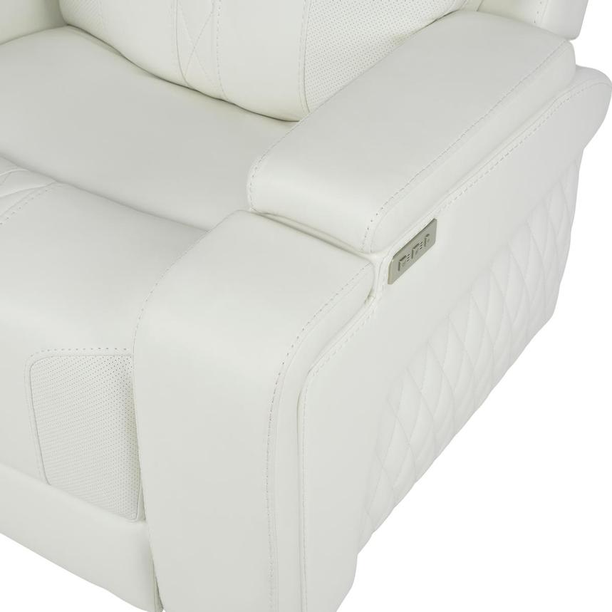 Zeus Leather Power Recliner alternate image, 8 of 14 images.