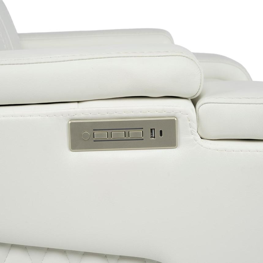 Zeus Leather Power Recliner alternate image, 13 of 14 images.