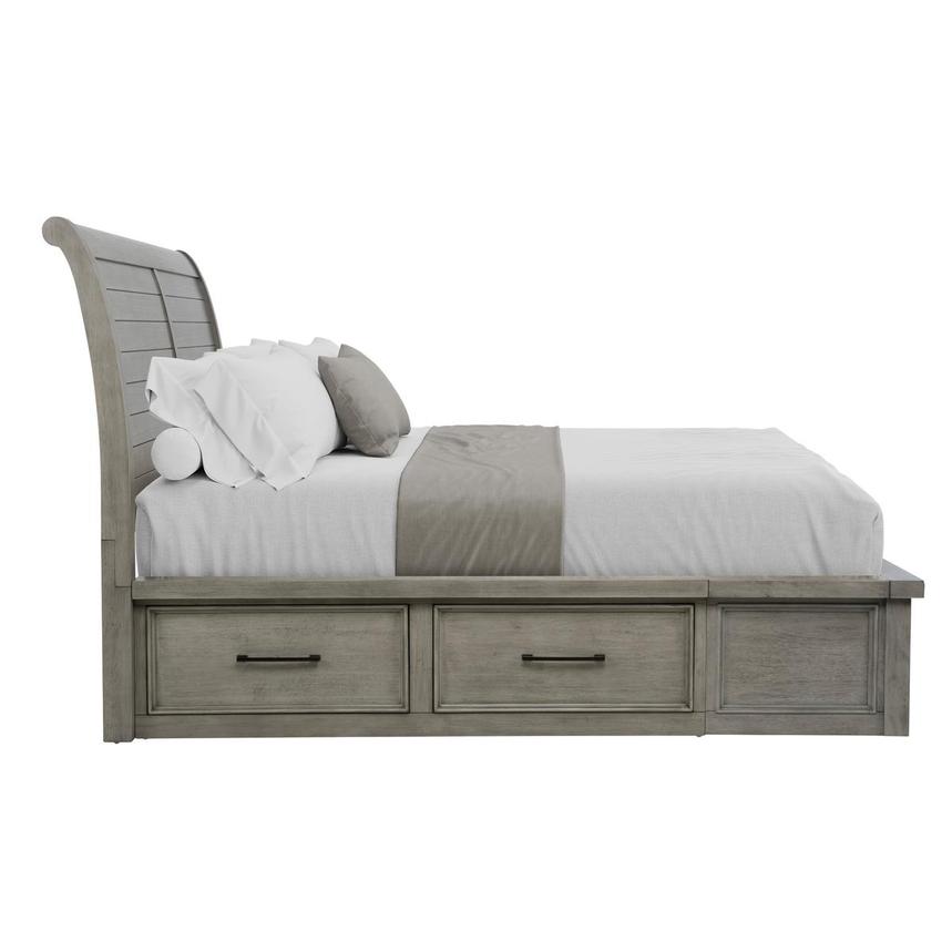 Justin Gray King Storage Bed  alternate image, 5 of 9 images.