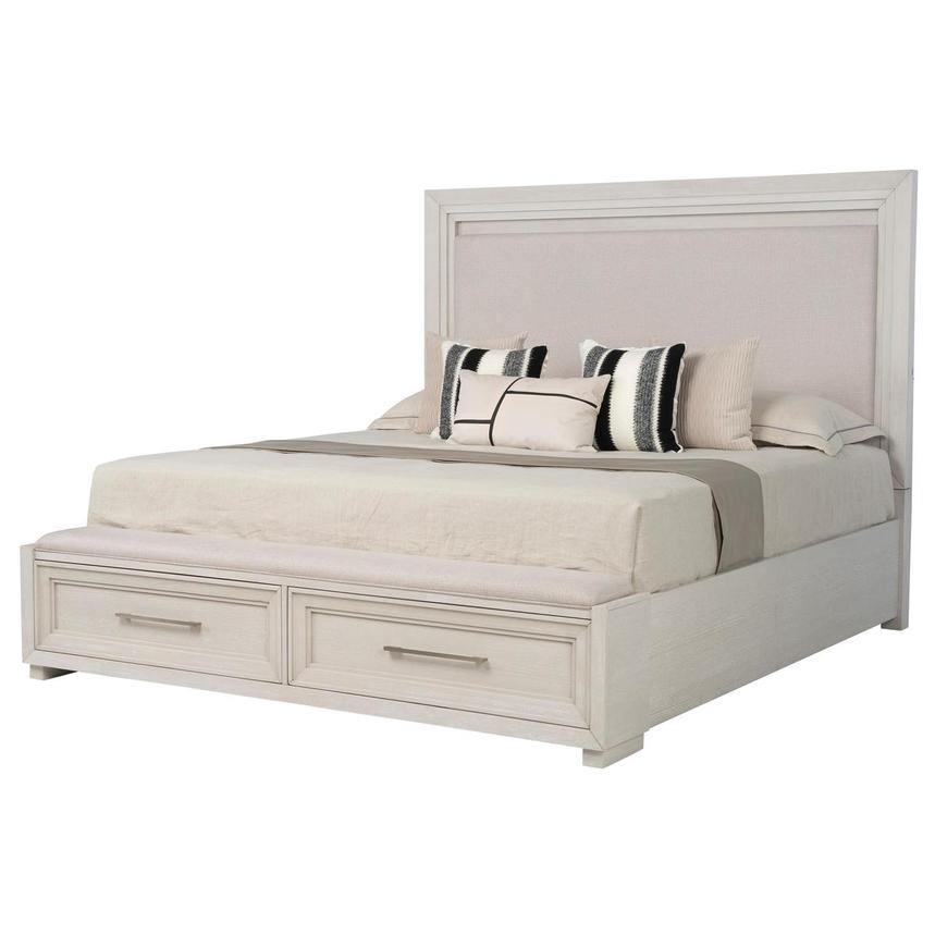 Vigo Queen Storage Panel Bed  main image, 1 of 13 images.