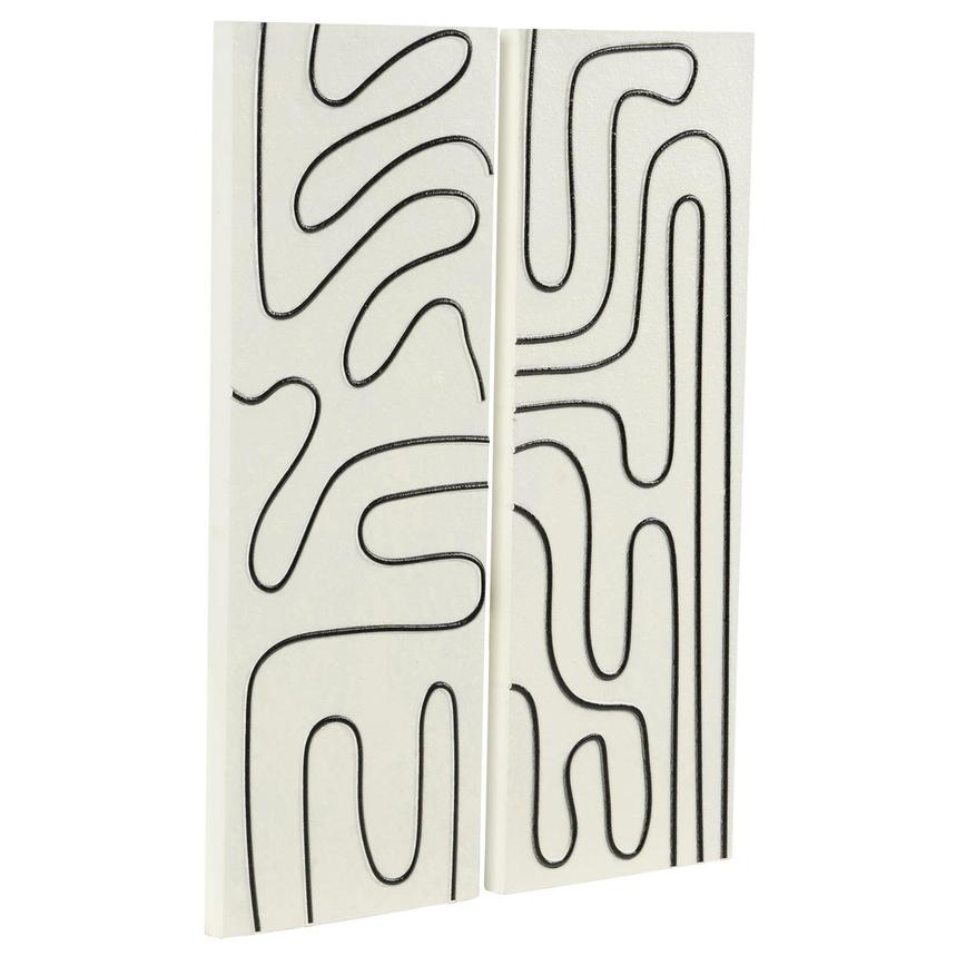 Licorice Lines Set of 2 Canvas Wall Art  alternate image, 2 of 6 images.