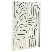 Licorice Lines Set of 2 Canvas Wall Art  alternate image, 2 of 6 images.