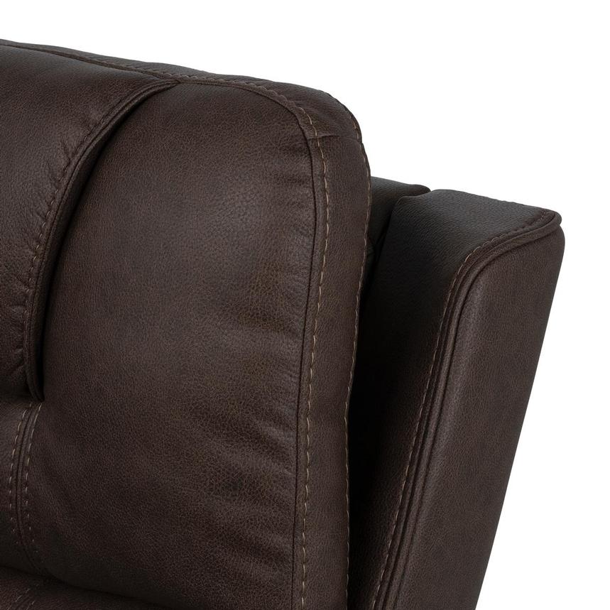 Capriccio Brown Power Reclining Sectional with 5PCS/2PWR  alternate image, 7 of 11 images.