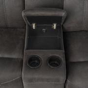 Dallas Dark Gray Home Theater Seating with 5PCS/3PWR  alternate image, 6 of 11 images.