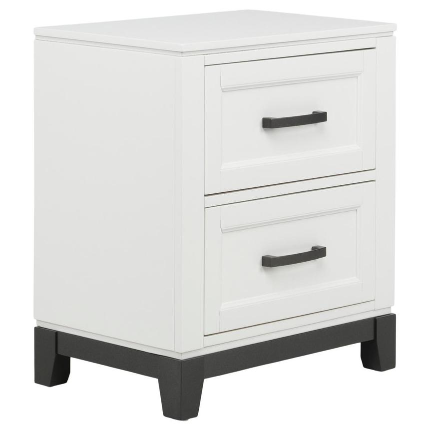 Eason White Nightstand  alternate image, 2 of 10 images.