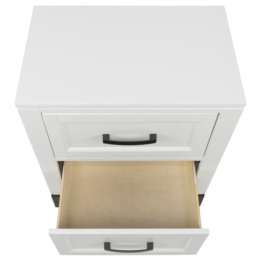 Eason White Nightstand  alternate image, 7 of 10 images.